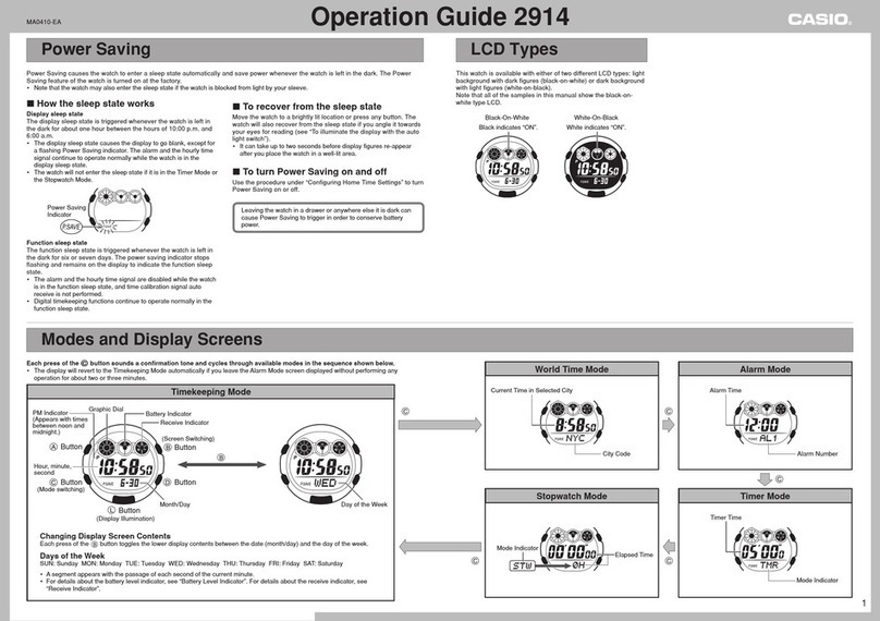 Casio 2914 User manual