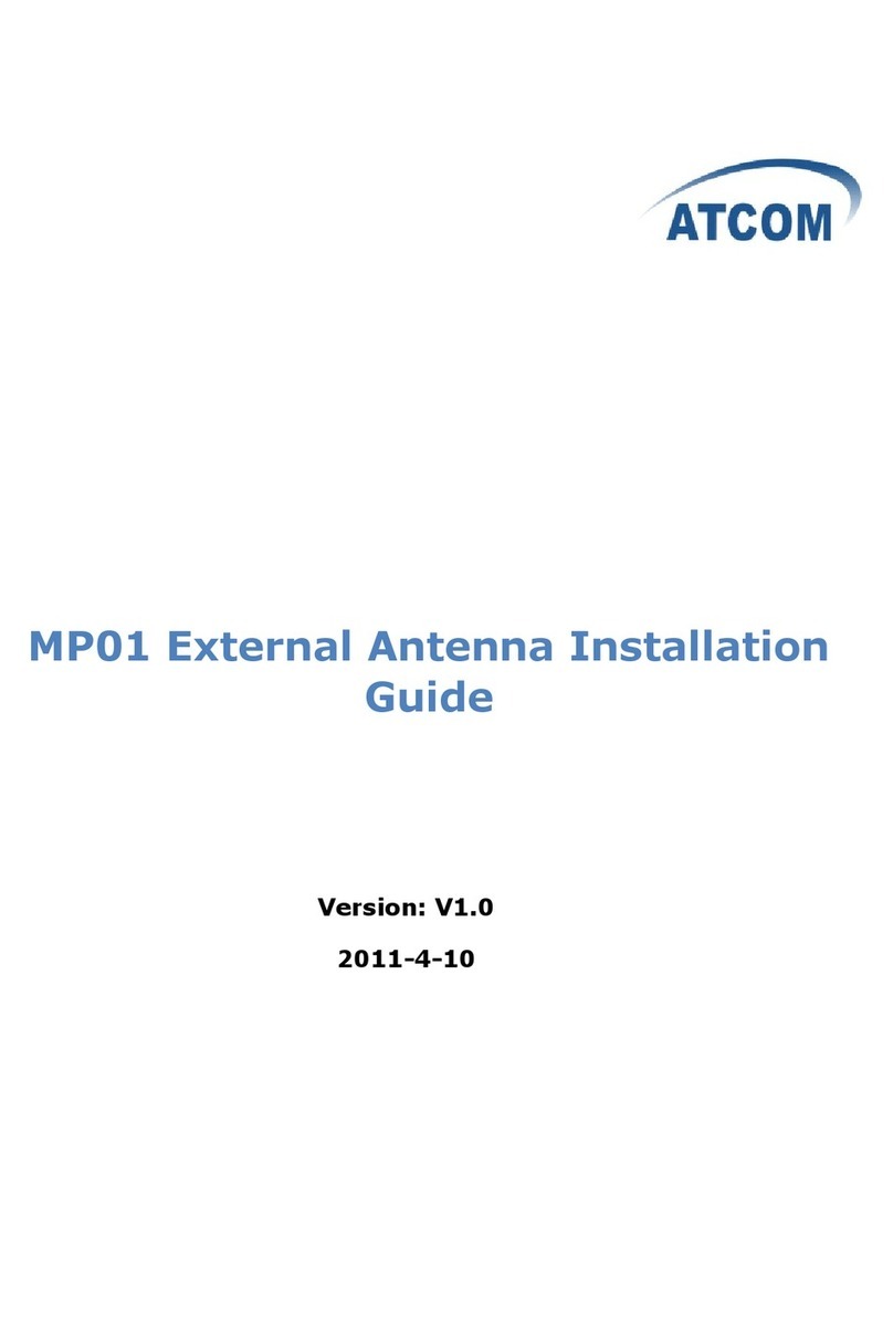 ATCOM MP01 User manual