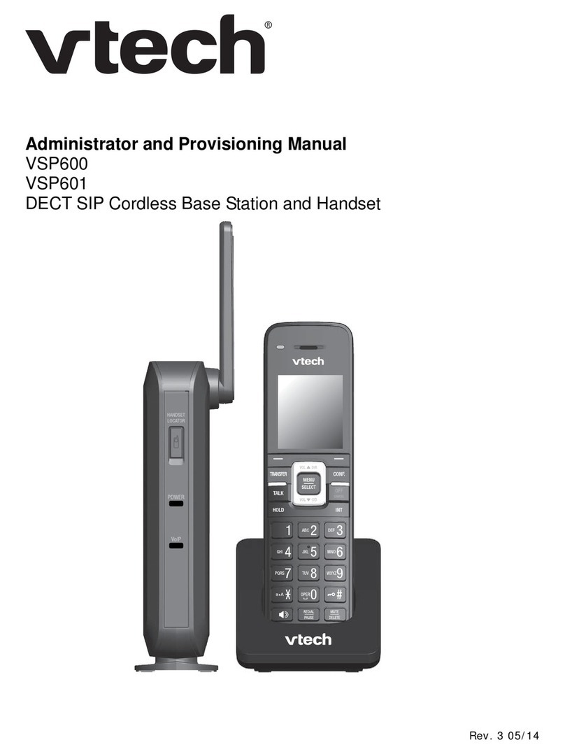 V-tech VSP600 User manual
