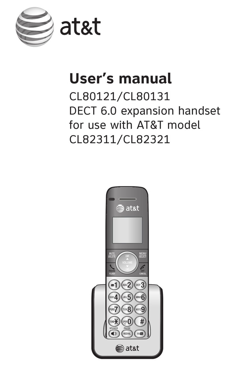 V-tech CL80121 User manual