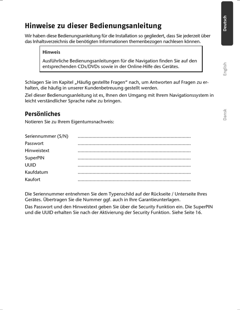 Medion Navigation System User manual
