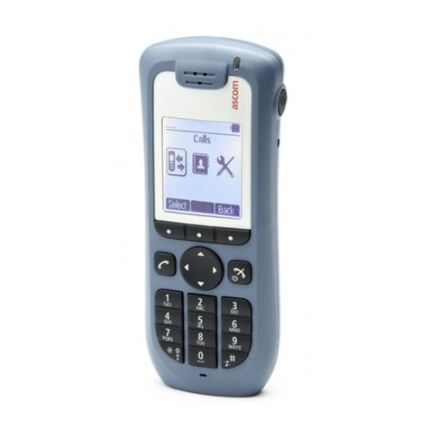 ASCOM d41 DECT Instruction sheet