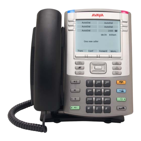 Avaya 1140E Reference guide