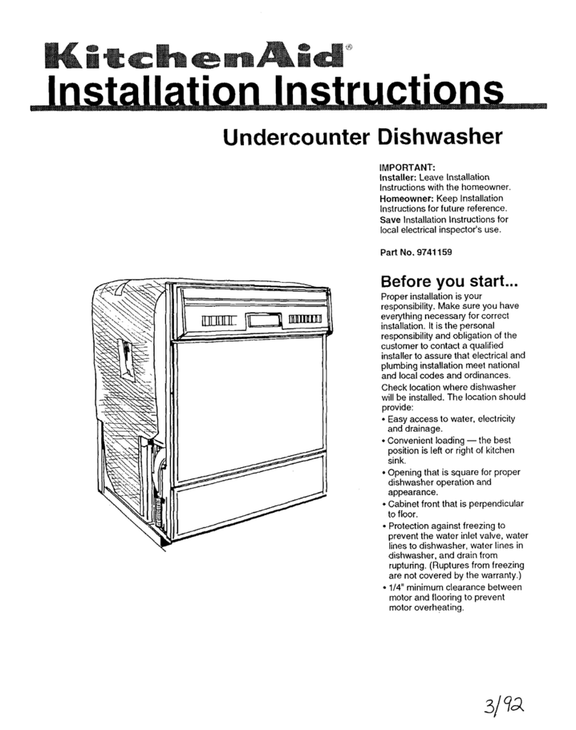 KitchenAid 9741159 User manual