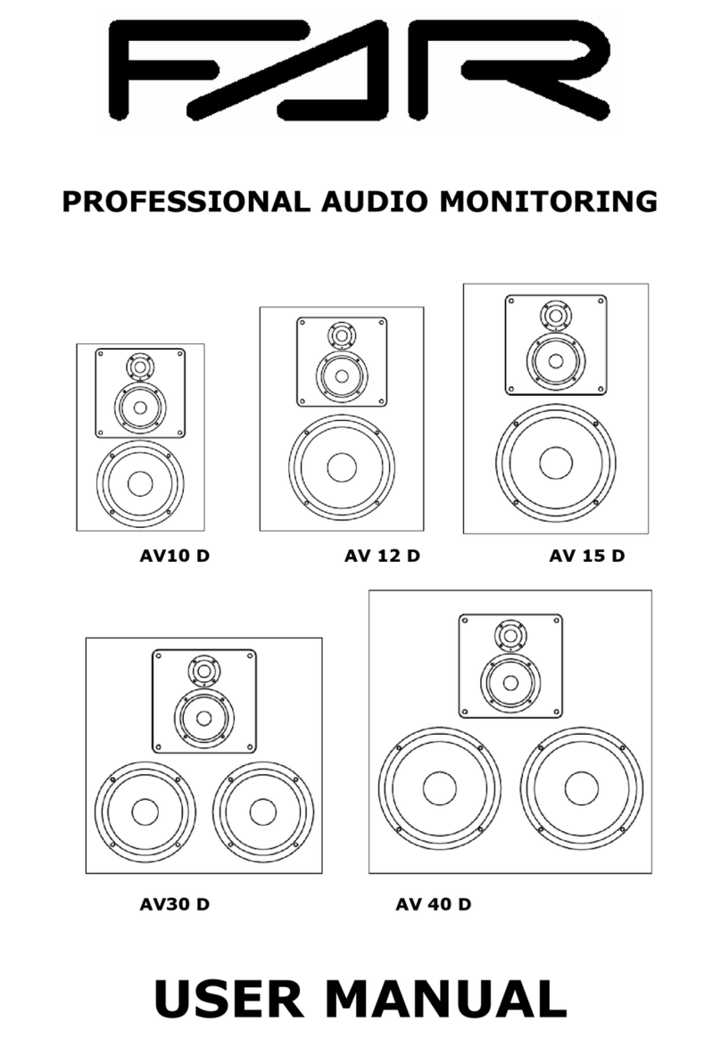 FAR AV10.D User manual