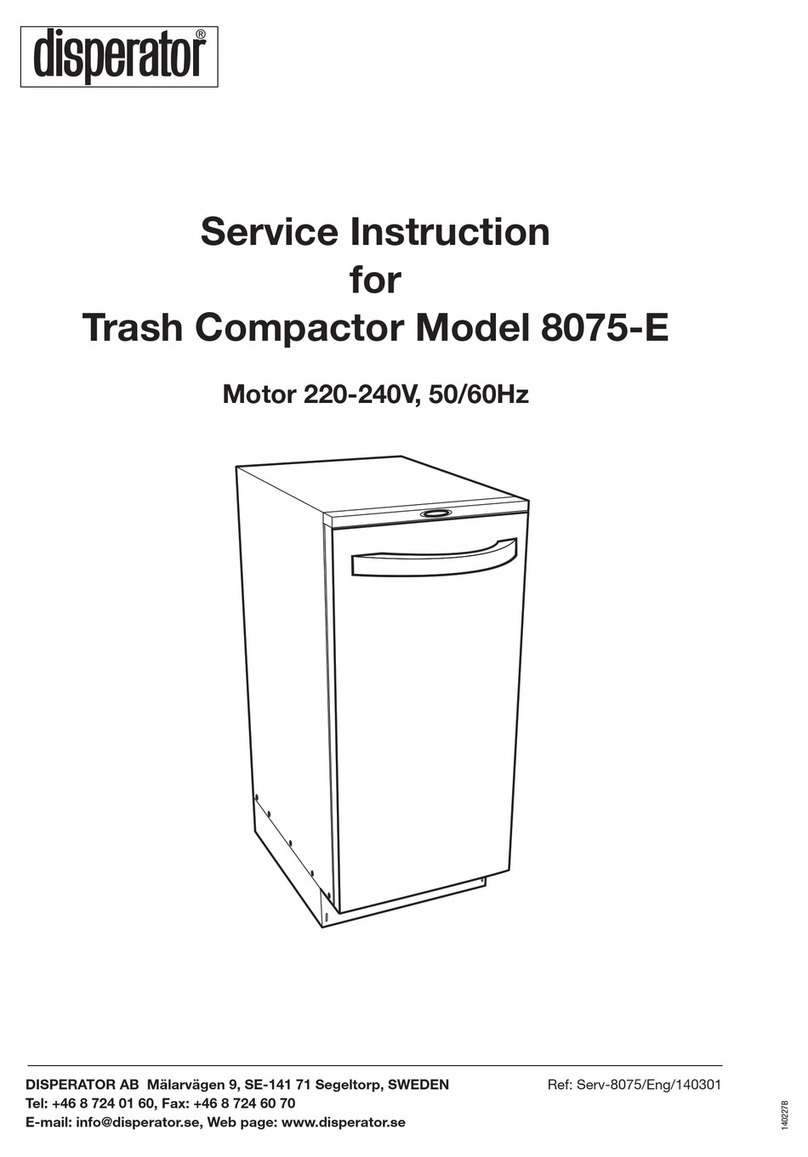 disperator 8075-E Original operating manual