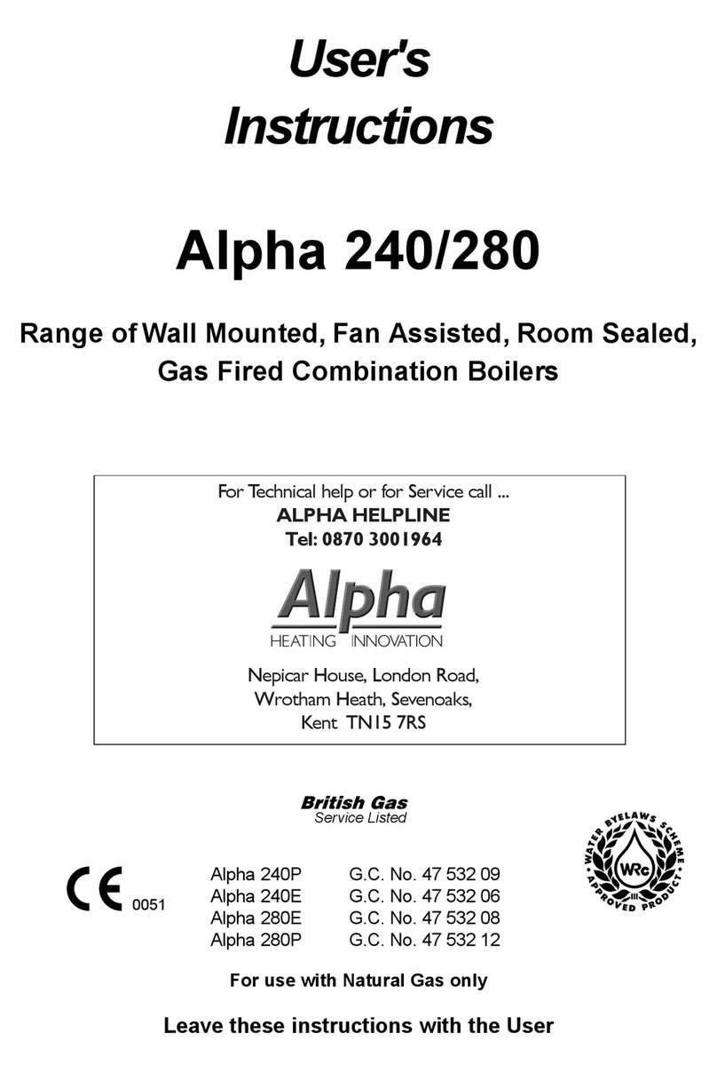 Alpha 240P User manual