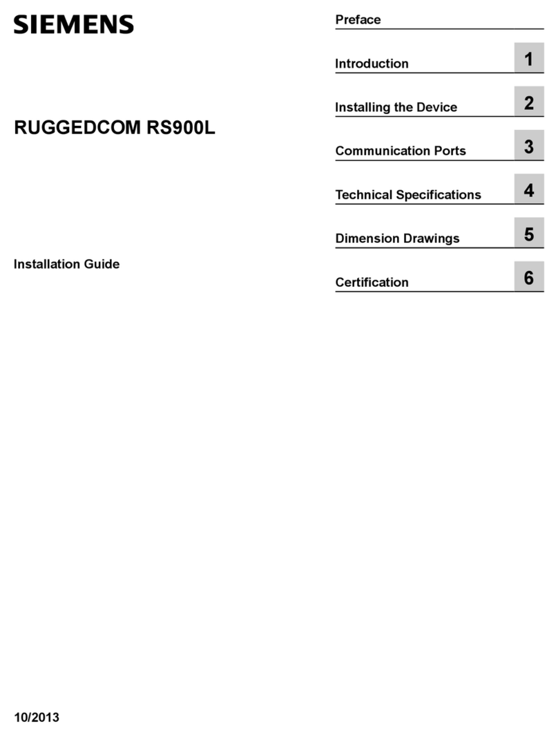 RuggedCom RuggedVDSL RS900L User manual RuggedCom RuggedVDSL RS900L User manual