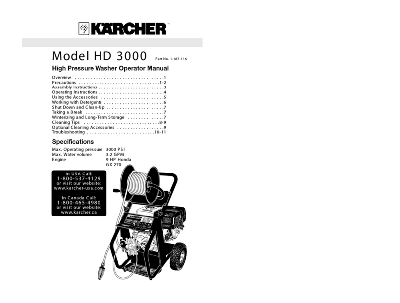 Kärcher HD 3000 User manual