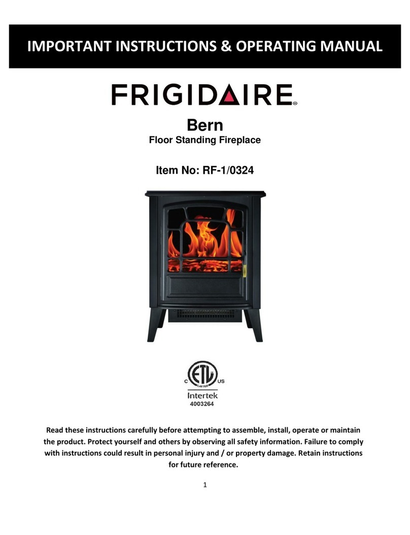 Frigidaire Bern Parts list manual