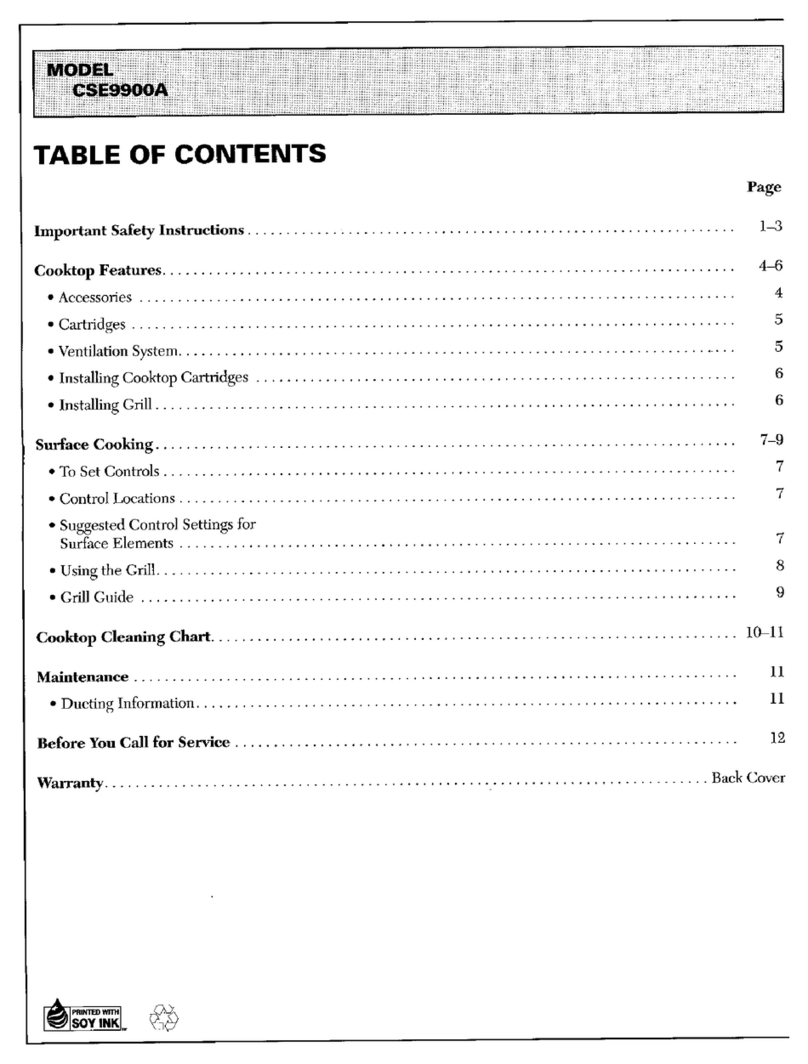 Maytag CSE9900A User manual
