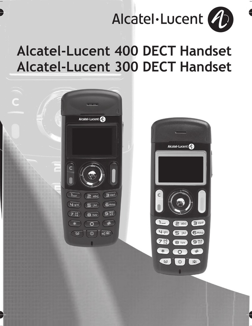 Alcatel-Lucent 400 User manual Alcatel-Lucent 400 User manual