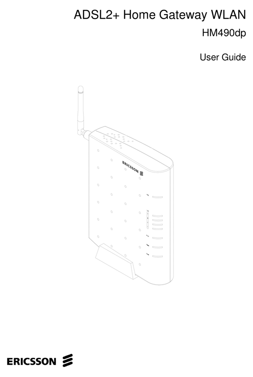 Ericsson HM490dp User manual