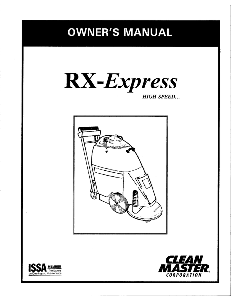CleanMaster RX-Express User manual