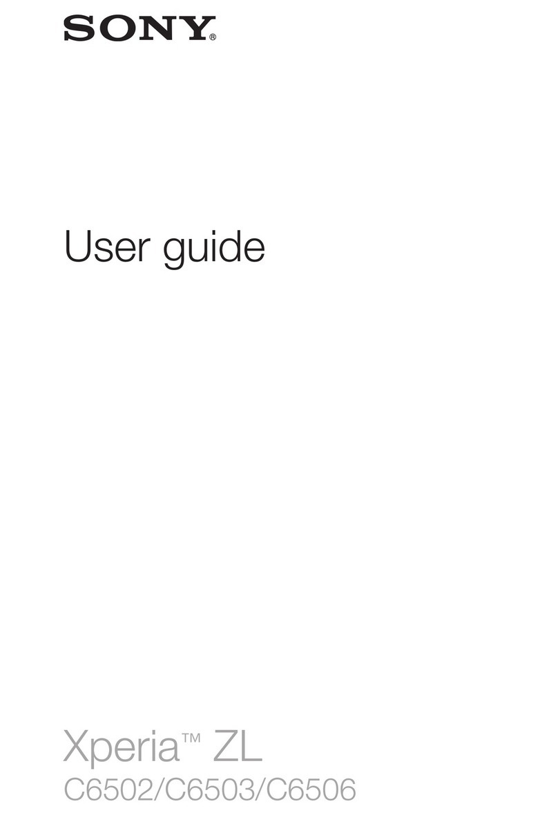 Sony Xperia ZL C6502 User manual