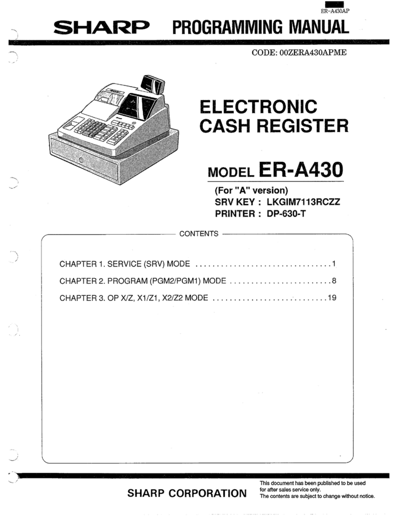 Sharp ER-A430 Owner's manual