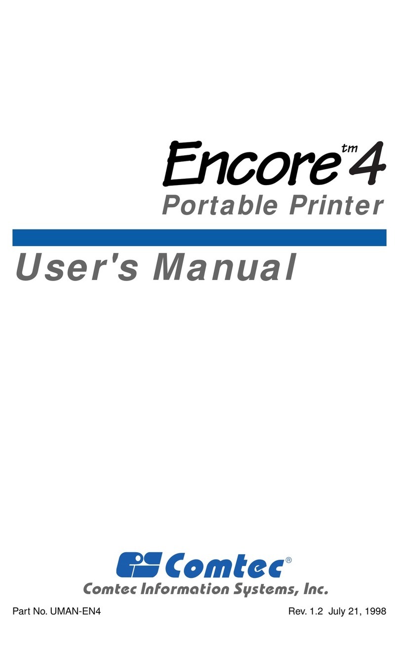 Comtec Encore 4 User manual
