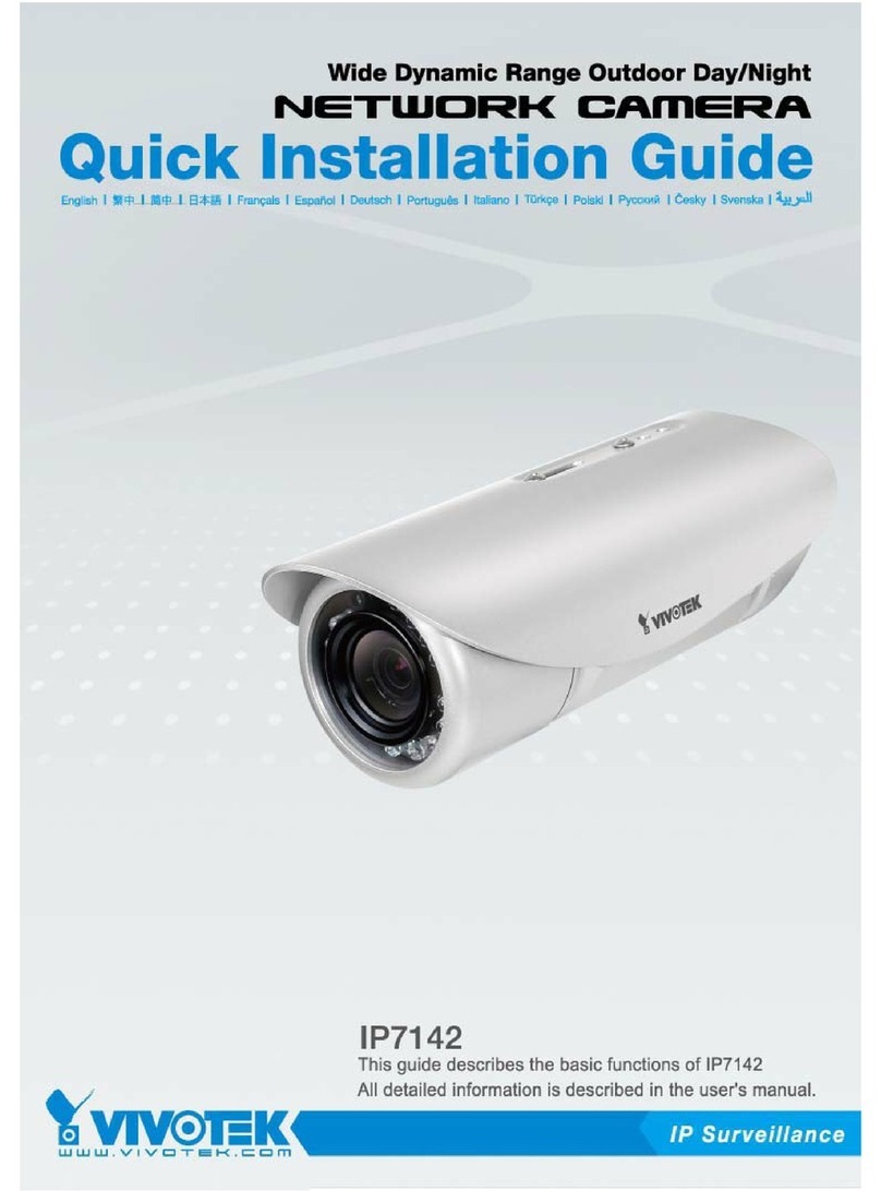 Vivotek IP7142 User manual