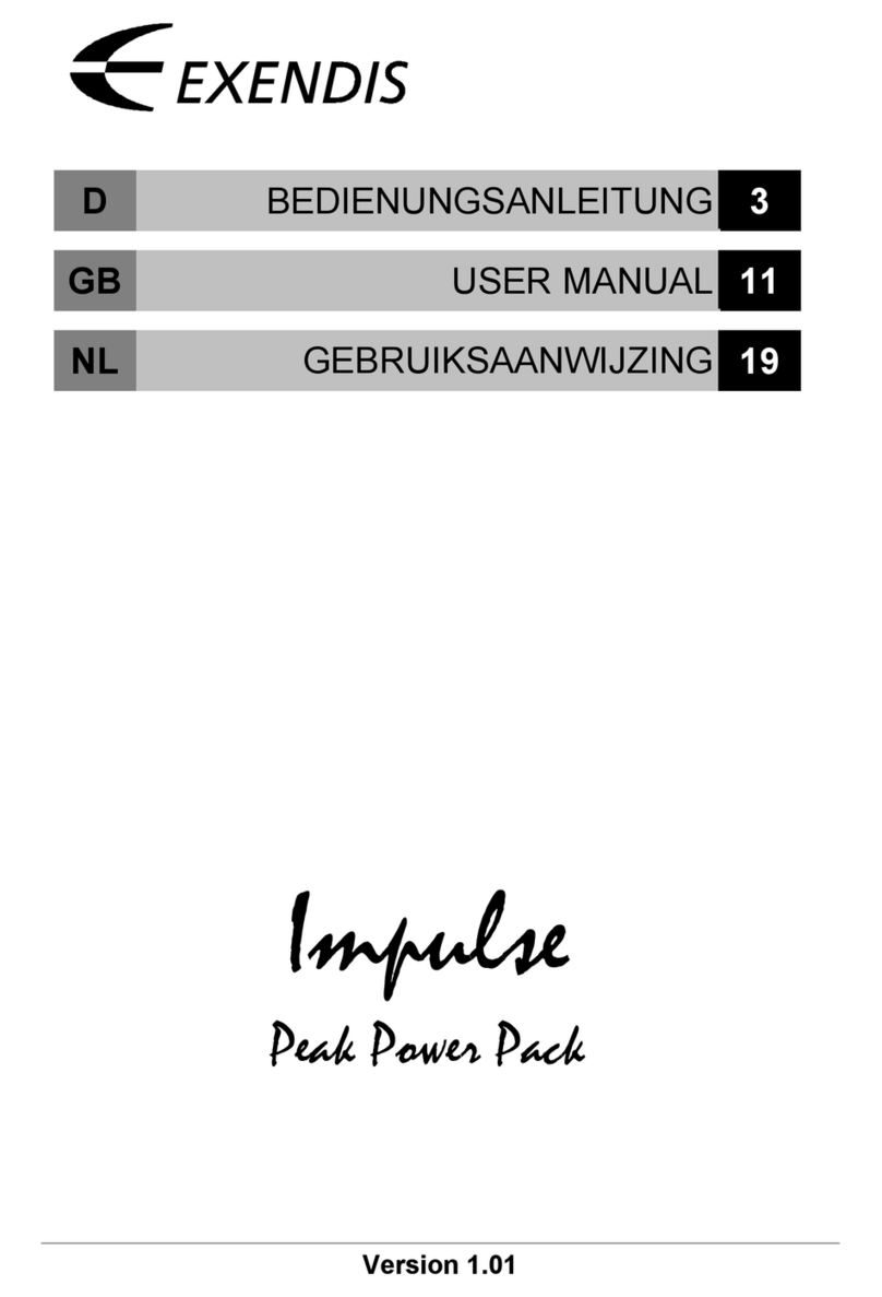 Exendis Impulse User manual
