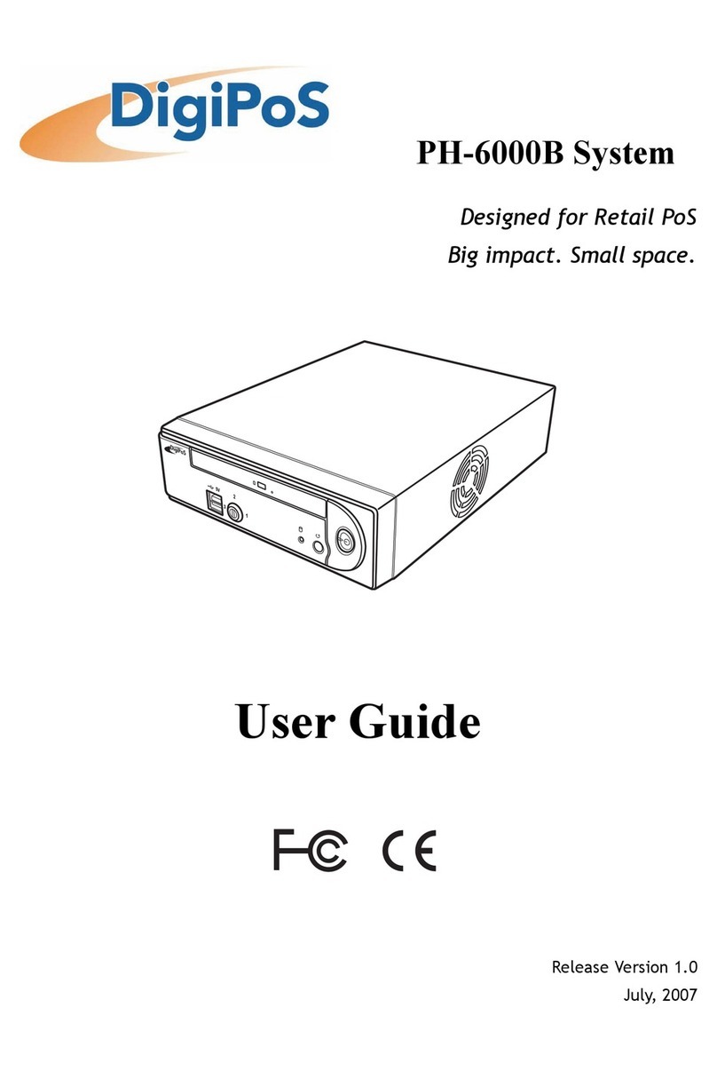 DigiPos PH-6000B User manual