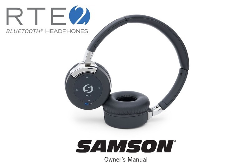Samson RTE2 User manual