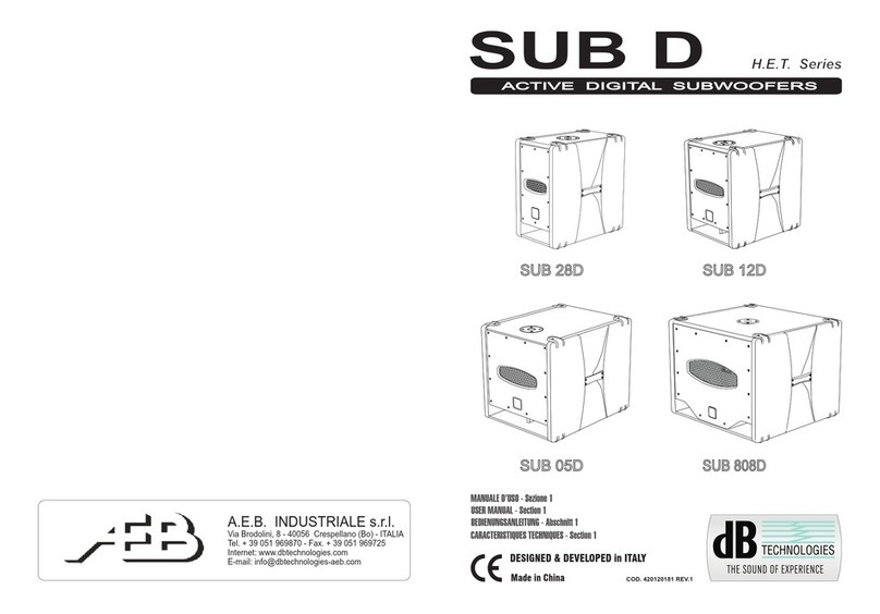 AEB SUB 05D User manual AEB SUB 05D User manual