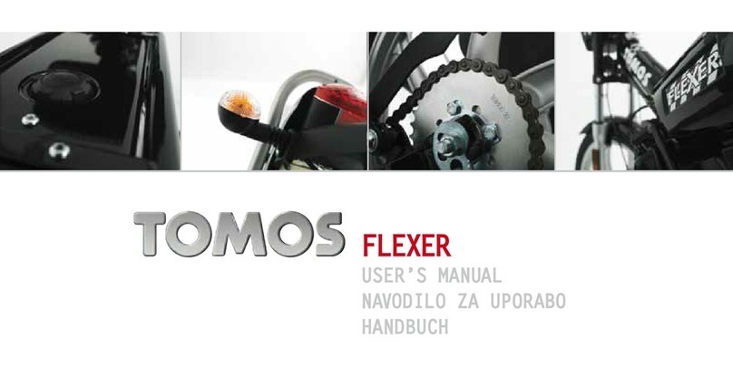Tomos FLEXER 45 User manual