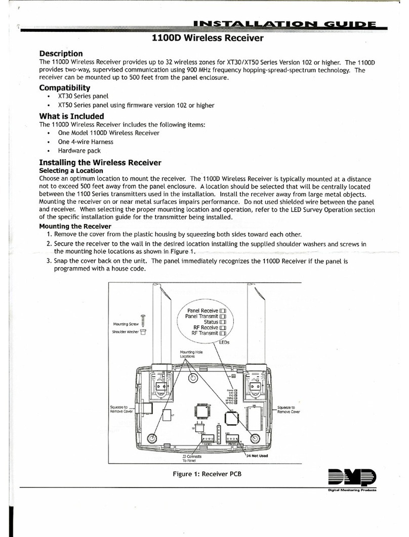 DMP Electronics 1100D User manual