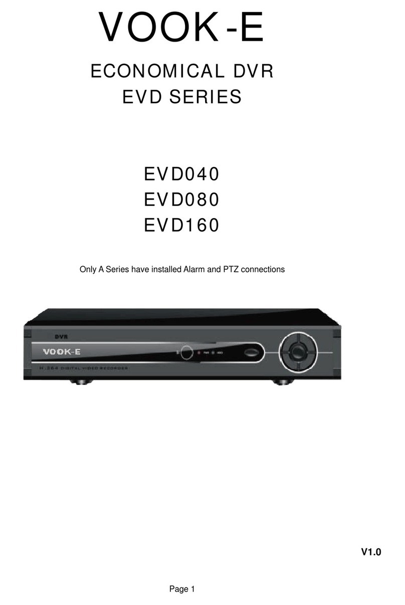 VOOK-E EVD040 User manual