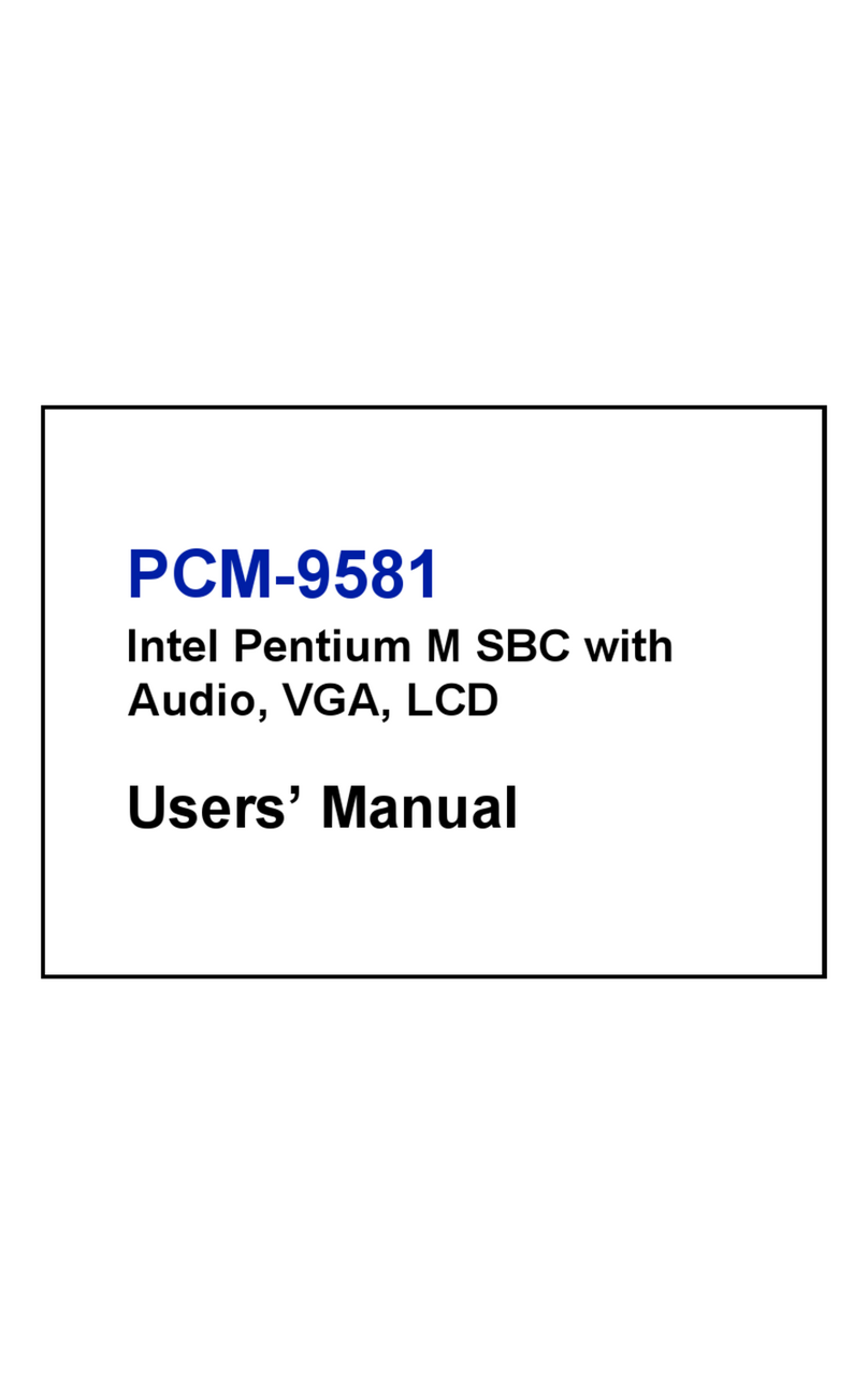 Advantech PCM-9581 User manual