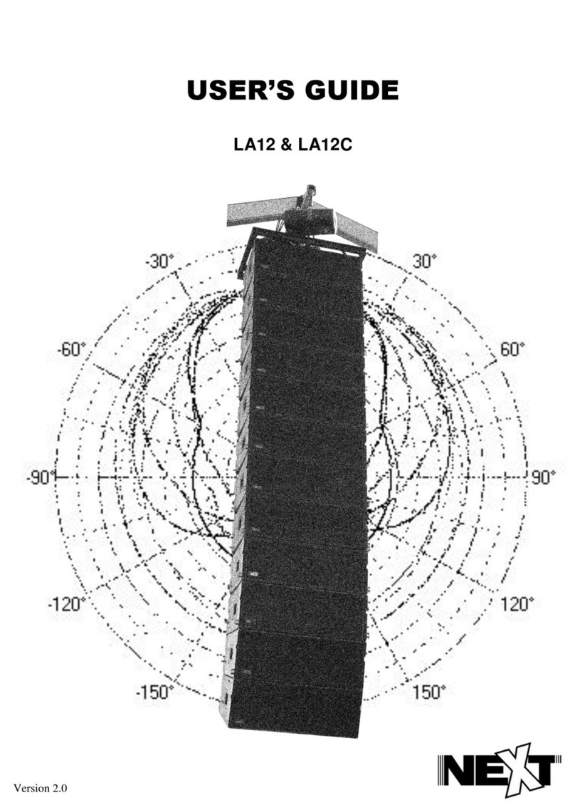 Next LA12 User manual