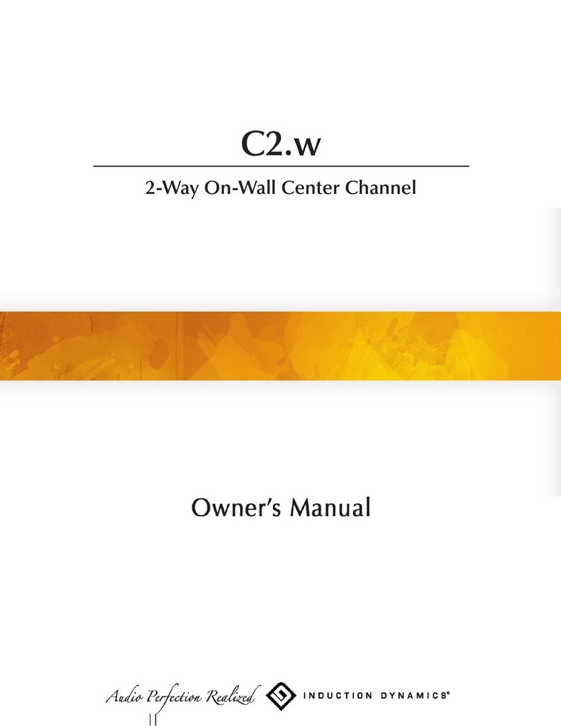 Induction Dynamics C2.w User manual