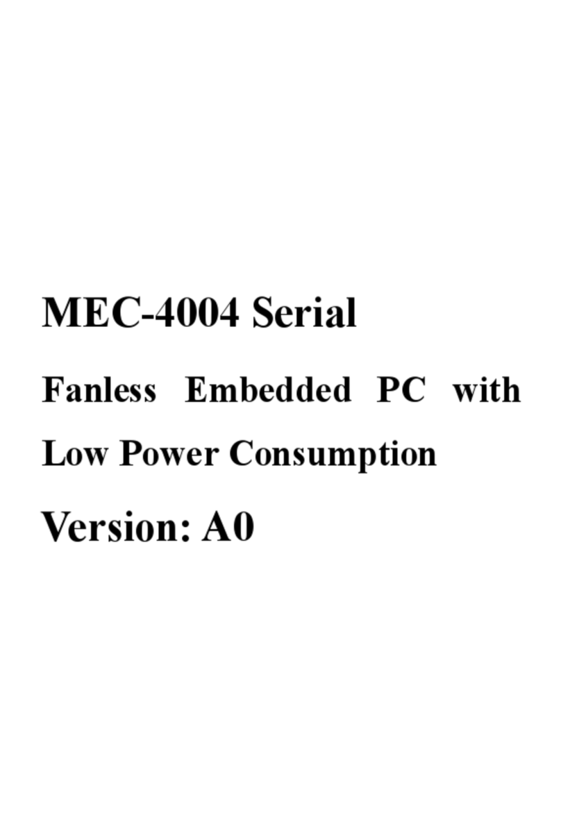 EVOC MEC-4004 User manual