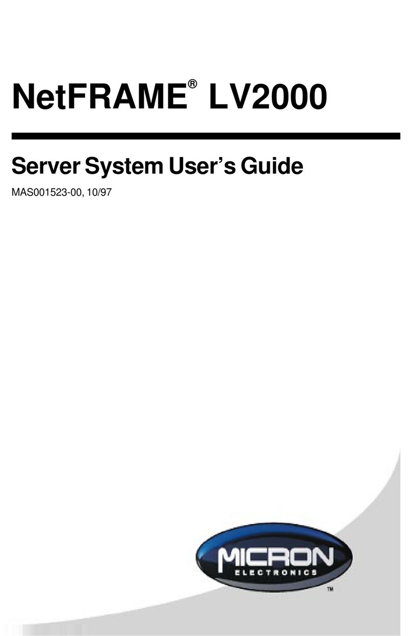 Micron Electronics NetFRAME LV2000 User manual