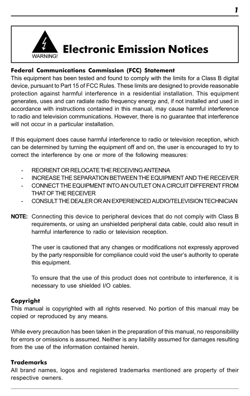 ARK G965 User manual