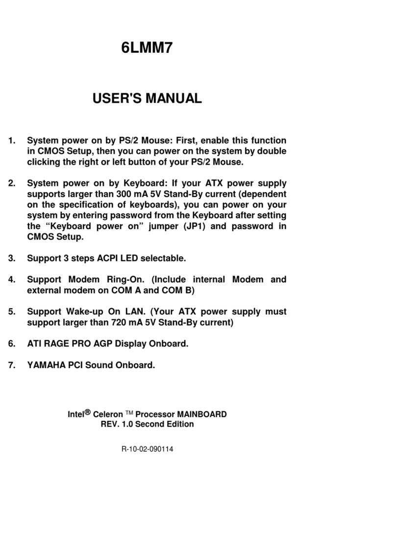 Gigabyte 6LMM7 User manual