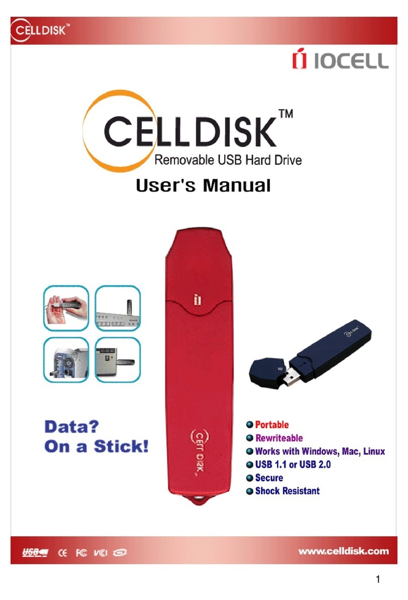IOCELL CellDisk User manual