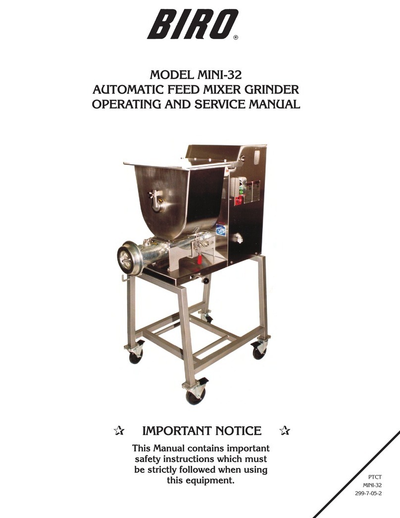 BIRO Mini-32 Service manual