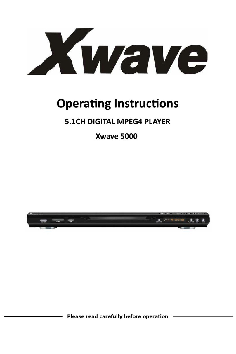 XWave 5000 User manual