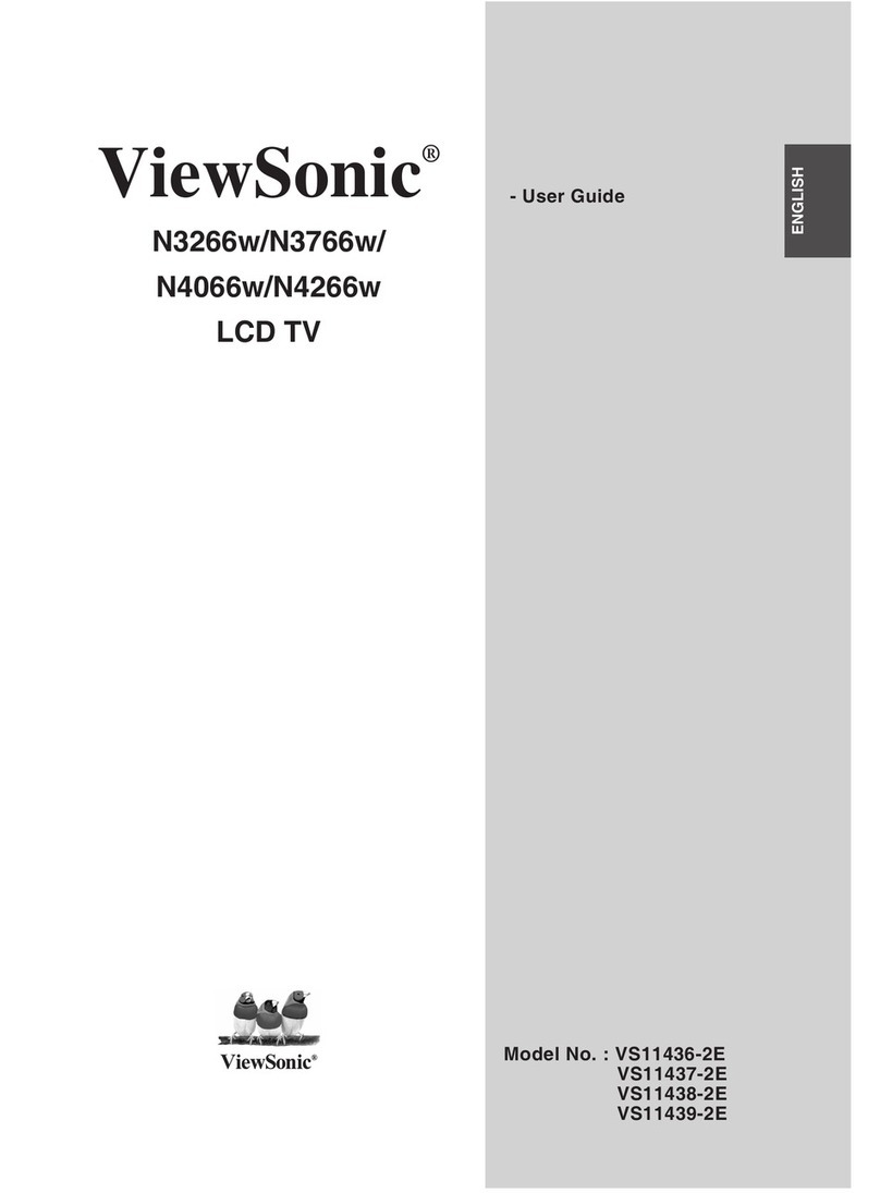 ViewSonic N3266w User manual