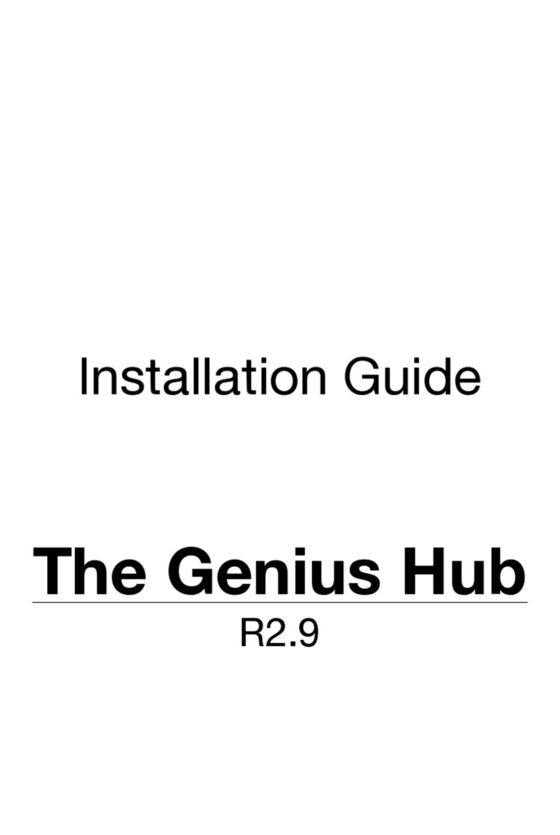 Genius Hub kit User manual