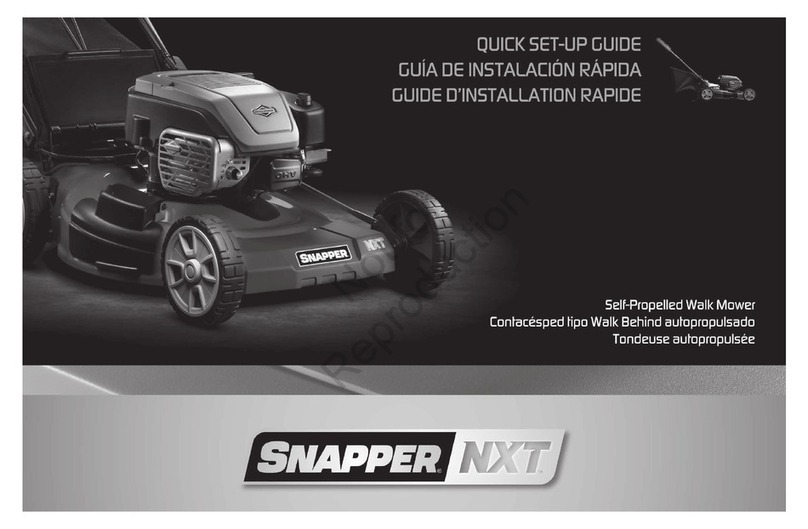 Snapper 7800580 User manual