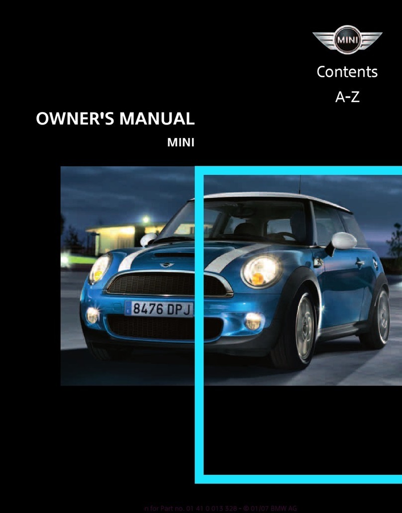 BMW Mini series User manual