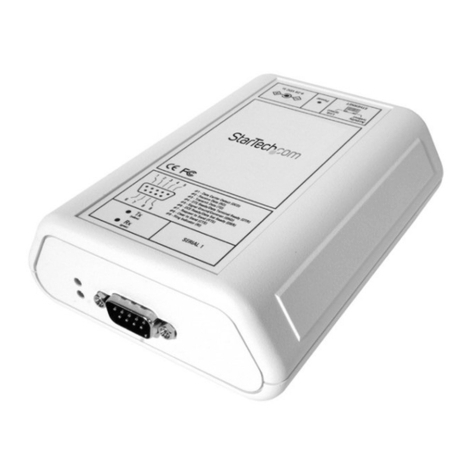 StarTech.com NETRS232_1 User manual