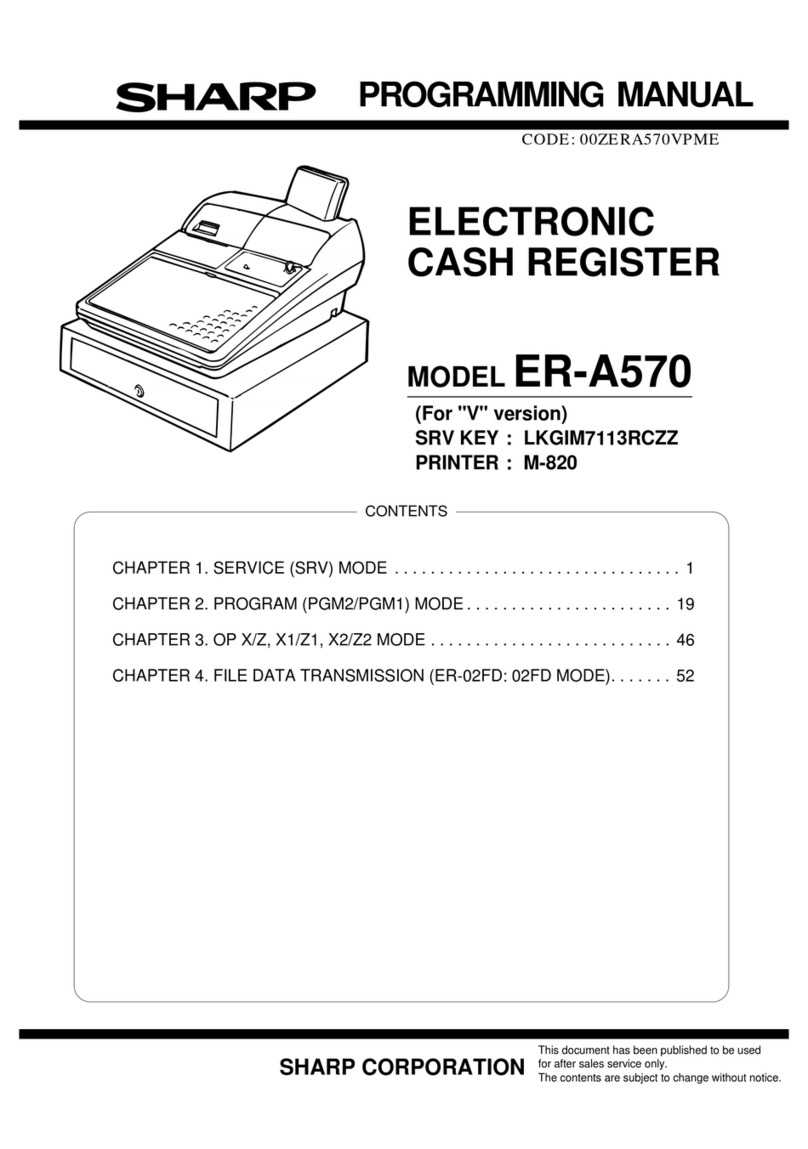 Sharp ER-A570 Owner's manual