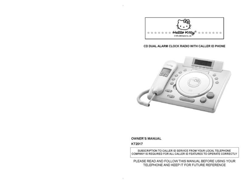 Hello Kitty KT2017 User manual
