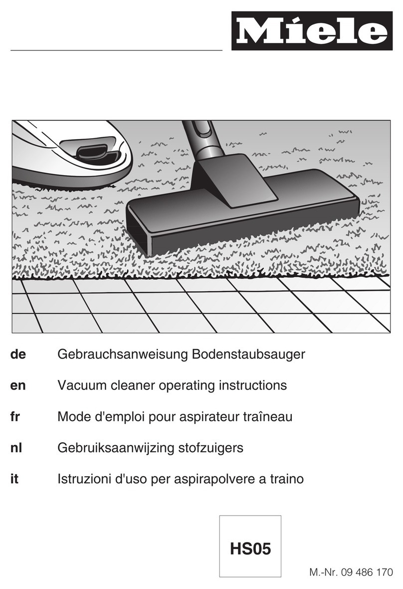 Miele HS05 User manual
