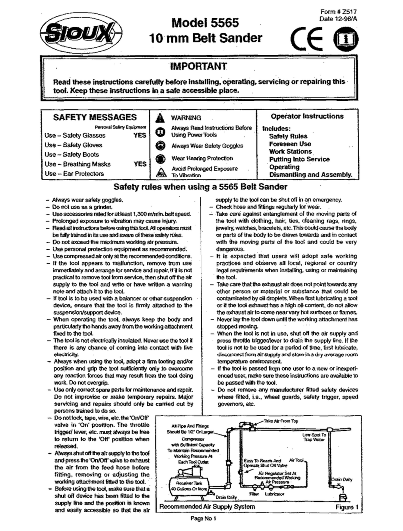 Sioux Tools 5565 User manual