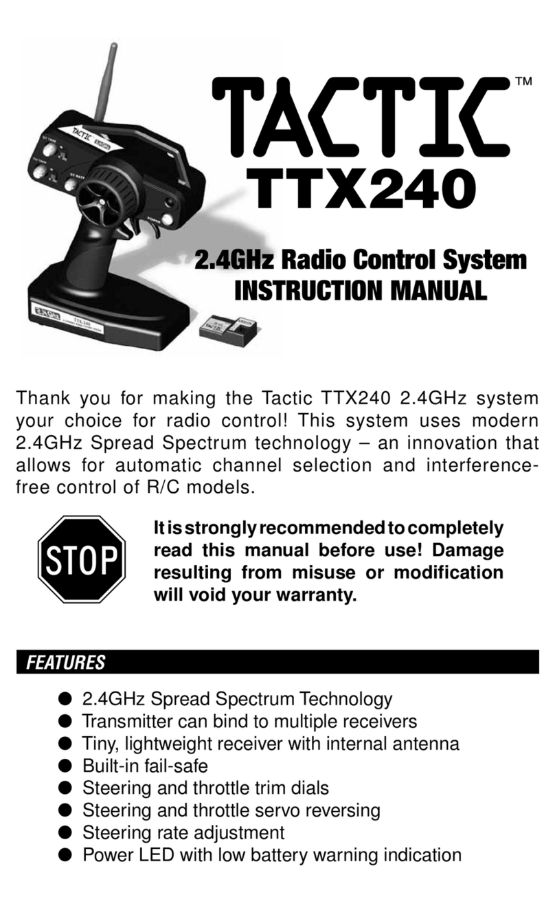 Tactic TTX240 User manual