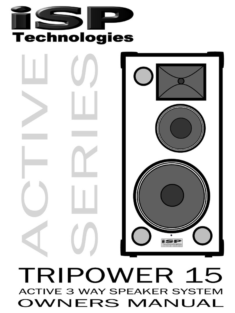 iSP Tripower 15 User manual